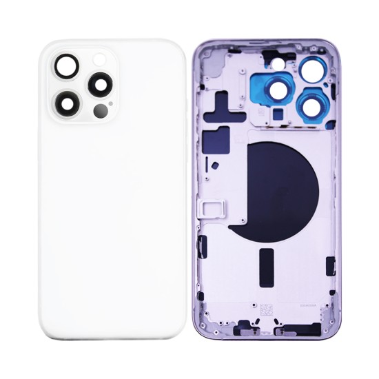 Back Cover+Frame Apple iPhone 15 Pro Max White Titanium